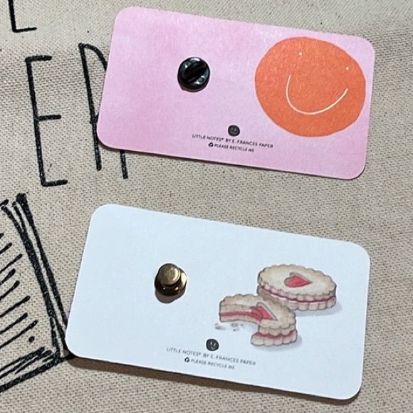 NWT Just One More Chapter Tote Book Bag & 2 Enamel Pins - Picture 10 of 11